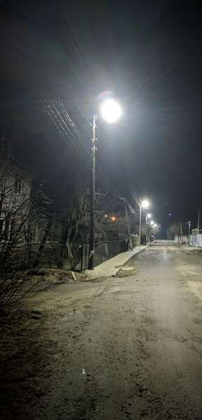 На вулицях Луцька встановили LED-світильники (фото)
