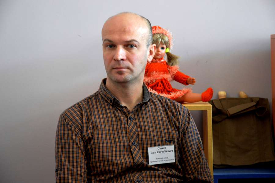 Дитячий лікар, який у Луцьку практикує остеопатію, Ігор Сомов