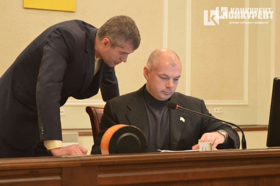 Вячеслав Рубльов (зліва) та Ігор Палиця - власник міноритарного пакету акцій «Укрнафти»