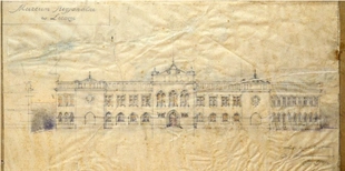 Музей у Луцьку, який не збудували 100 років тому: показали ескіз задуманої будівлі (фото)