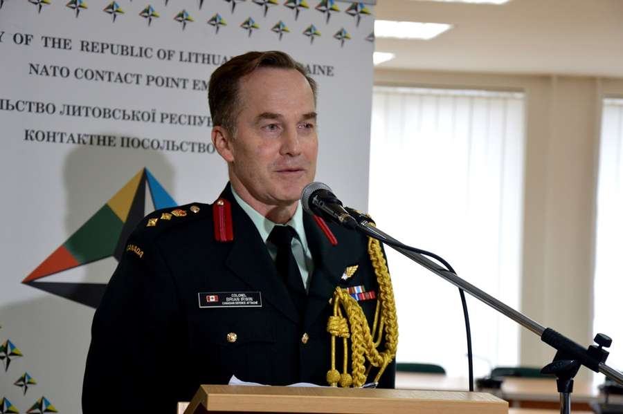  Аташе з питань оборони Канади в Україні Браян Ірвін