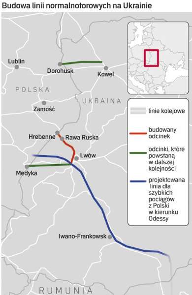 На Волині планують збудувати євроколію від кордону з Польщею до Ковеля