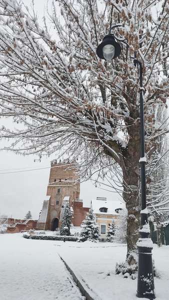 Казкова зима в Старому місті Луцька (фото)