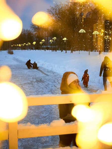 Як в кіно: атмосферні фото зимового вечора в Луцьку