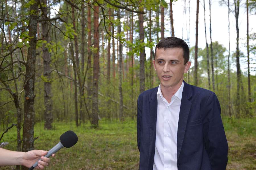 Головний спеціаліст відділу використання лісових ресурсів Волинського ОУЛМГ Іван Забродець