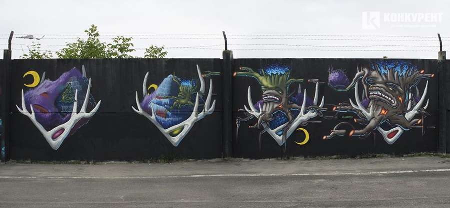 У Луцьку з'явилися нові графіті (фото)