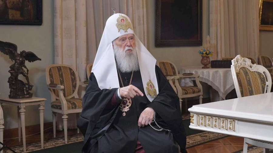Патріарх Філарет дав інтерв‘ю волинському телеканалу