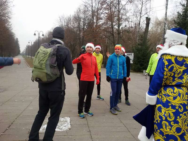 У Луцьку влаштували новорічну пробіжку (фото)