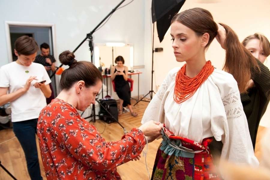Волинянка брала участь у створення ролика Vogue про українське вбрання