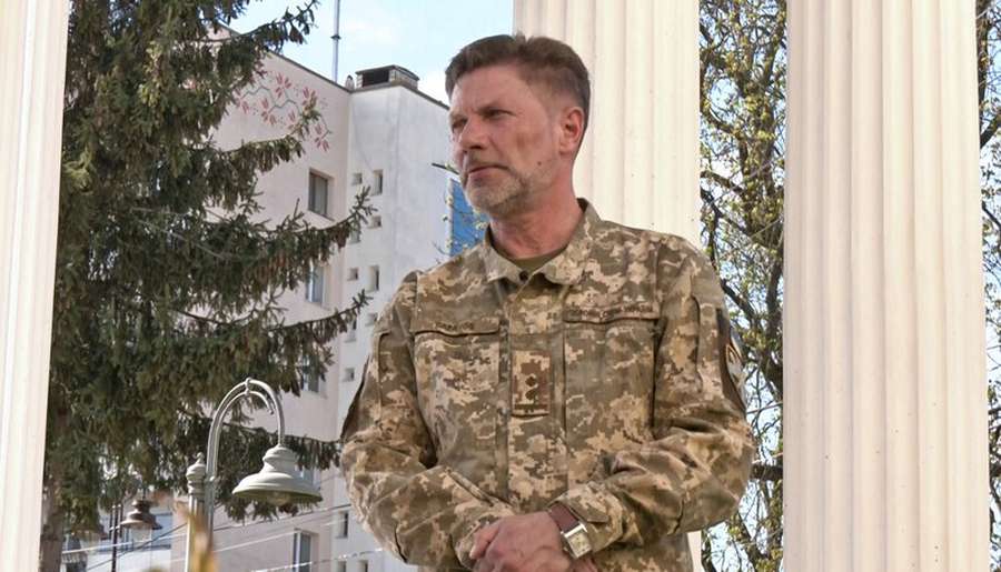 Військовослужбовець Сергій Баранов
