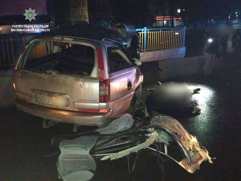 Відео смертельної аварії у Луцьку за участю таксі на єврономерах