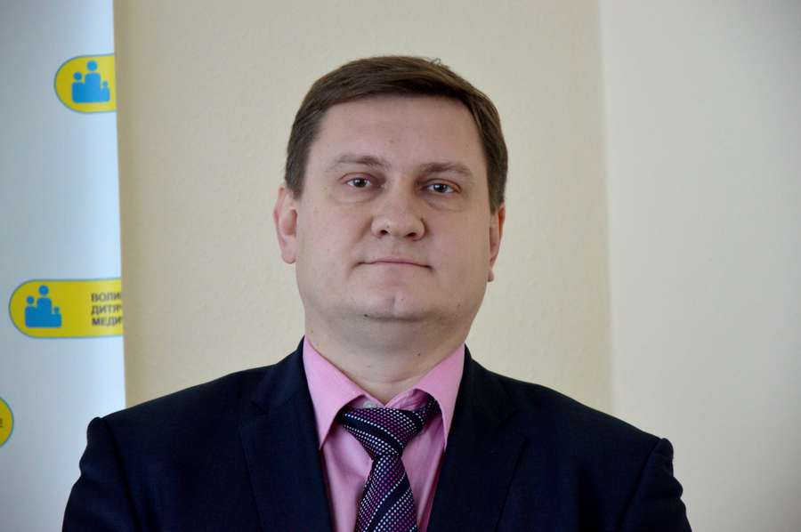 Директор Північно-Західного регіонального управління ПриватБанку Юрій Войтенко.><span class=