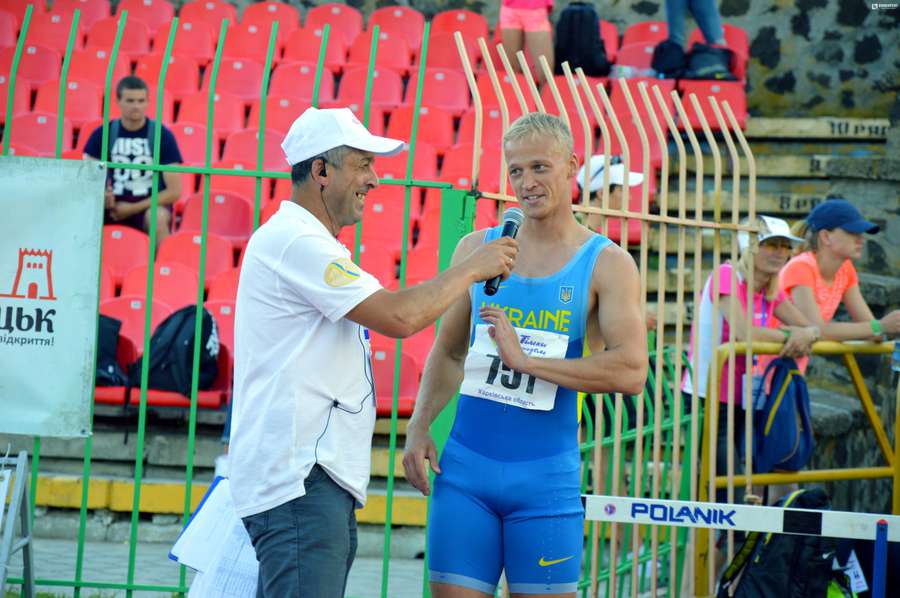Чемпіон України у бігу на 100 метрів - Ігор Бодров