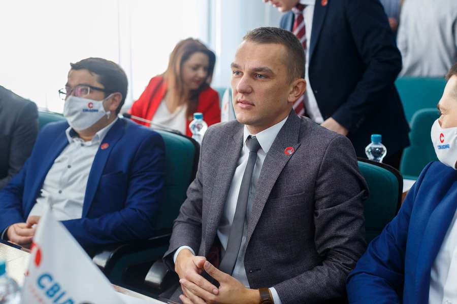 Валентин Хаймик депутат фракції «Громадянського руху »СВІДОМІ