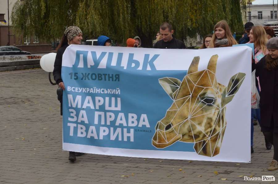 Лучани марширували за права тварин (фото)