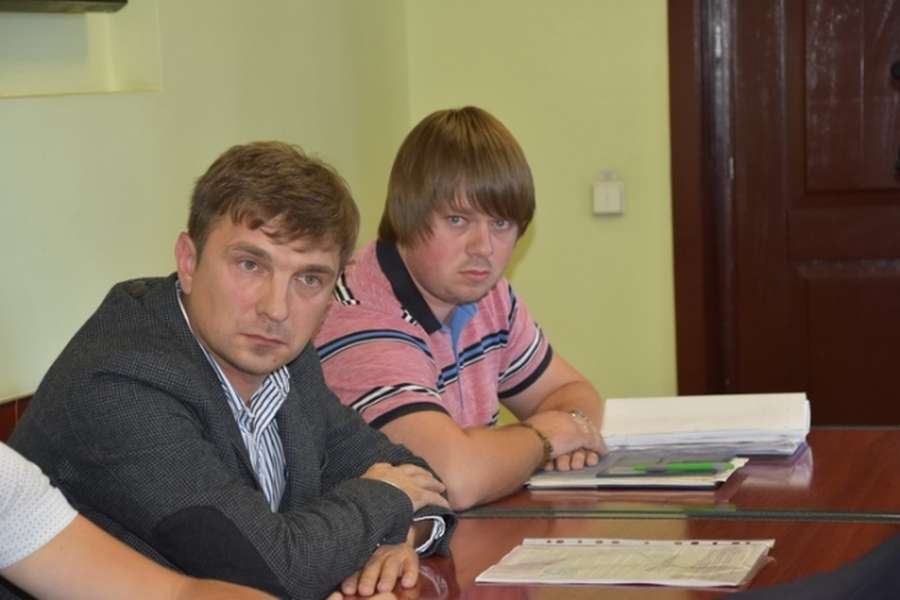 Олег Дмитрук (зліва) та Олександр Хвищук