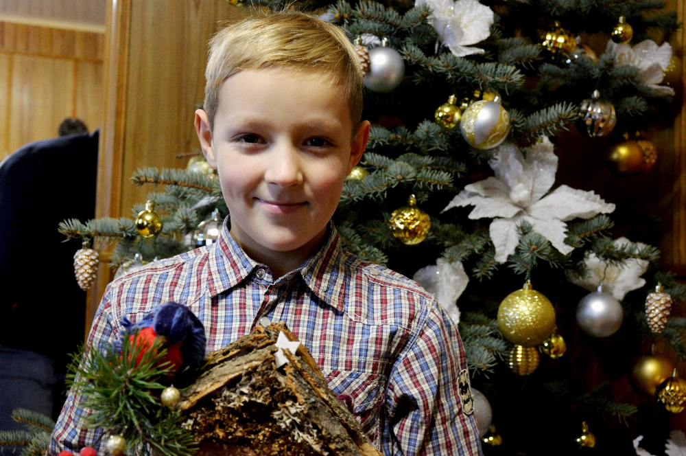 Волинські лісівники нагородили маленьких майстрів новорічних іграшок (фото)