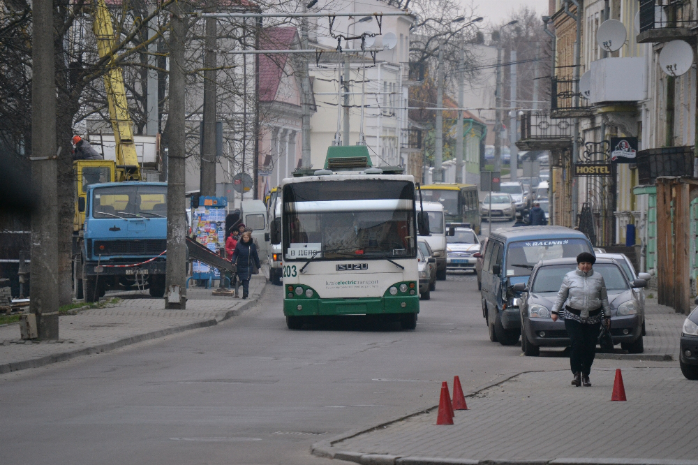  Для громадського транспорту Луцька хочуть окремі смуги