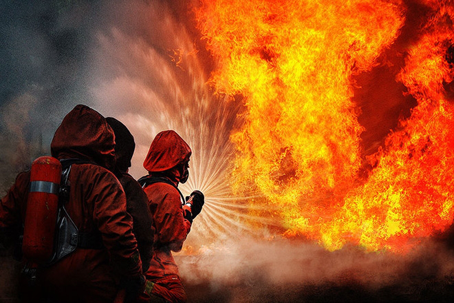 У Луцьку пожежа: є постраждалі (фото)