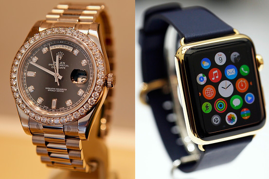 Годинники Apple Watch популярніші за Rolex