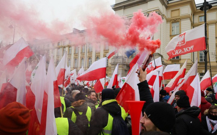 Польські фермери анонсували масштабніші протести по країні