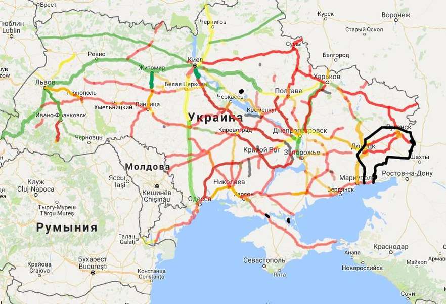 Карта автодоріг України: Ковельська траса – одна з кращих