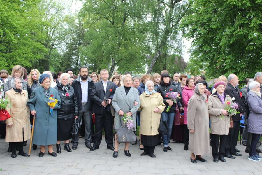 У Луцьку вшанували пам'ять загиблих під час Другої світової війни