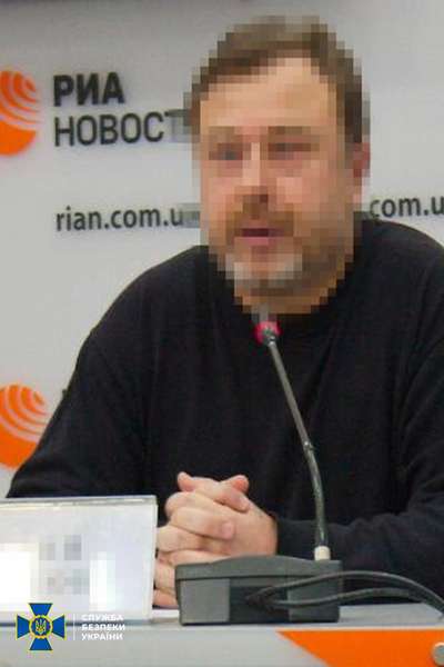 У Києві затримали проросійського блогера, який ховався в монастирі УПЦ «МП» (фото)