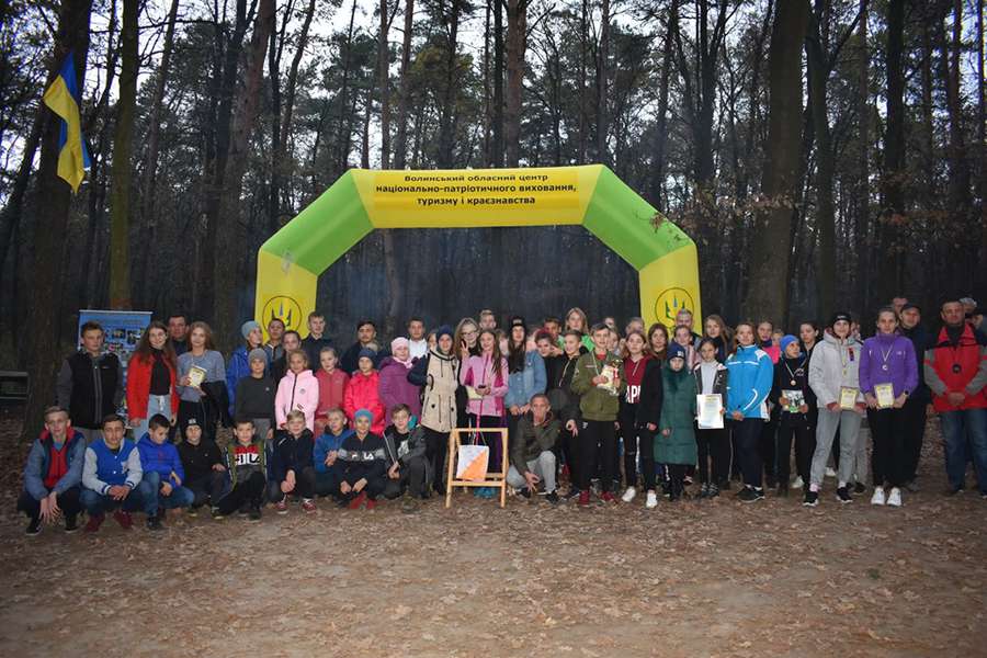 Понад тисячу дітей бігали за медалями по лісах Волині