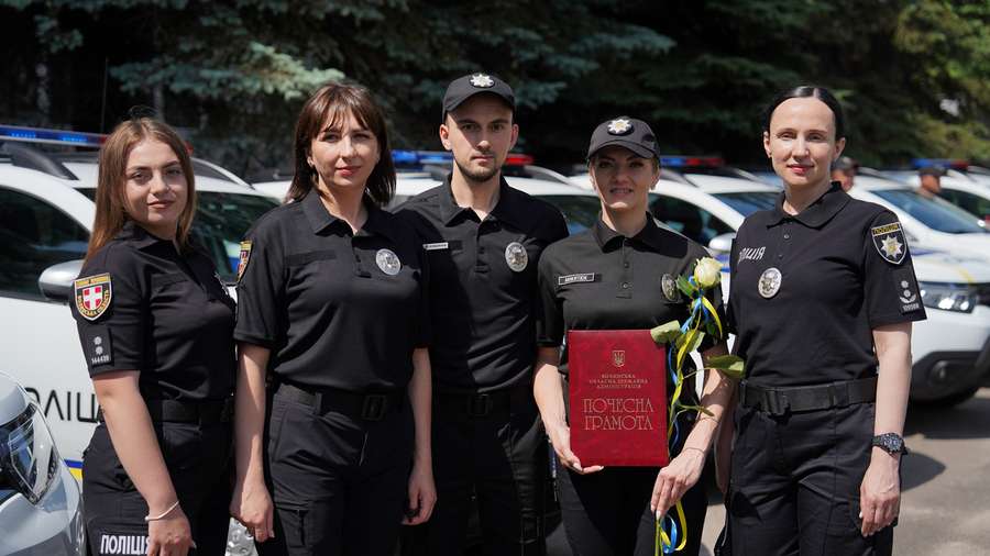 На Волині кращим поліцейським вручили нагороди (фото)