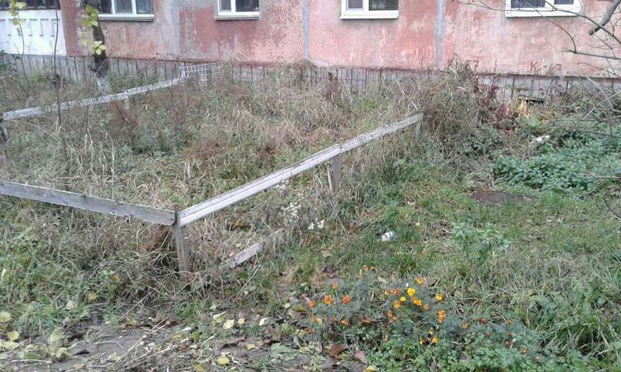 У Луцьку знесли саморобні паркани (фото) 