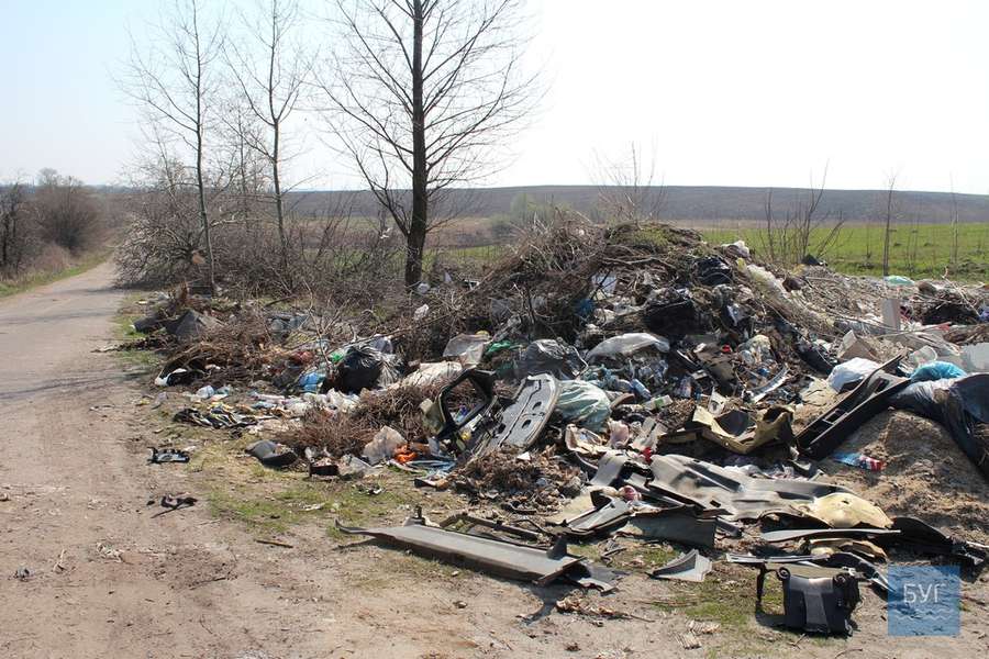 Околицю волинського міста закидали сміттям (фото)