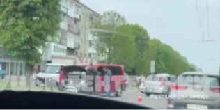 У Луцьку на Потебні – аварія, рух ускладнений (відео)