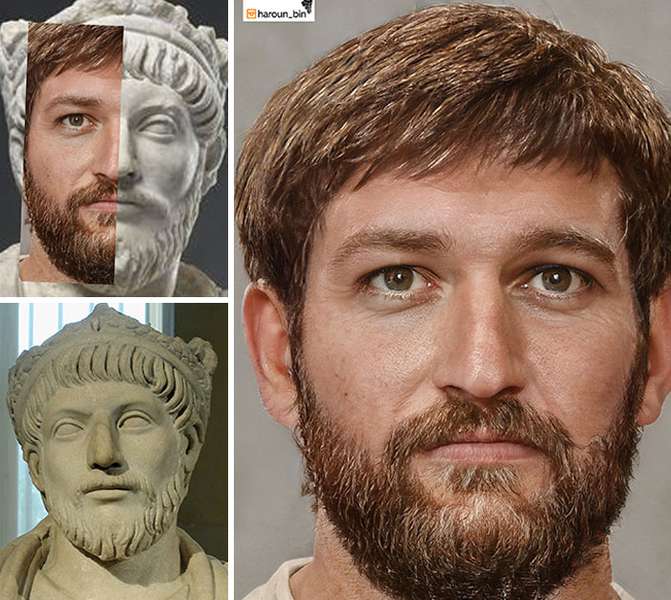 Як виглядали римські імператори за життя