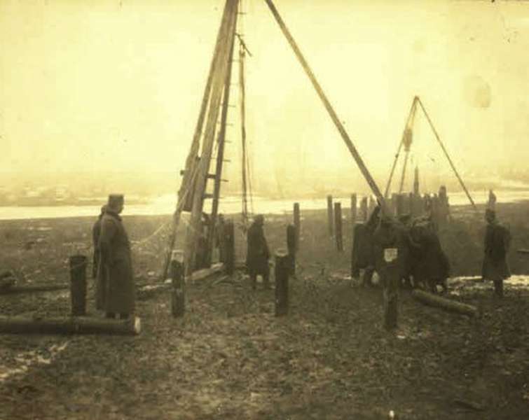 Будівництво мосту в Старосіллі