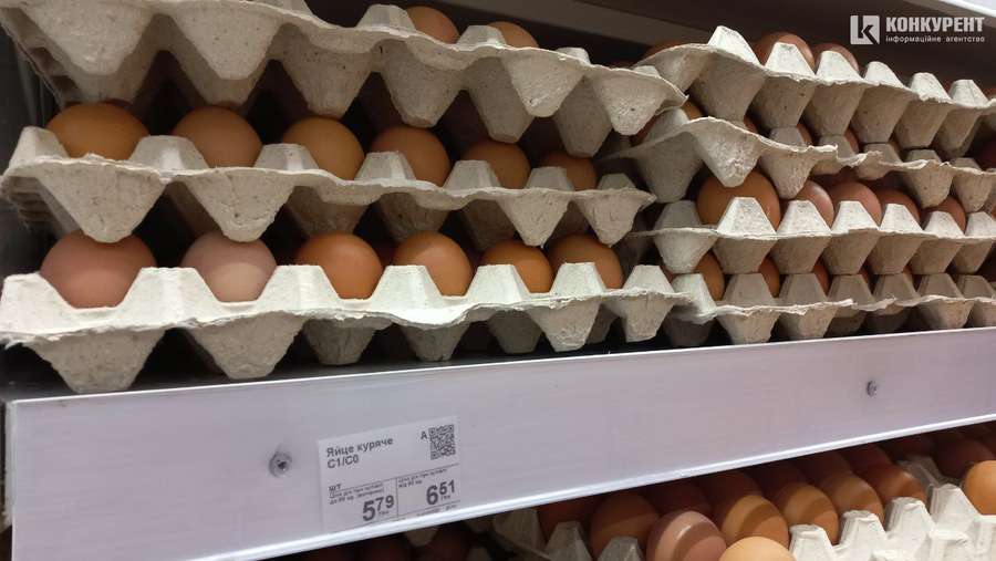 Яйця в Сільпо