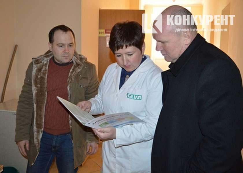 Бізнесмени з Польщі подарували волинській лікарні господарські товари