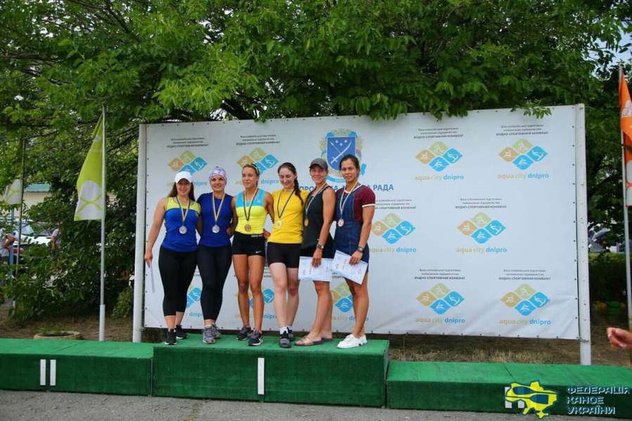 Волинська веслувальниця привезла два «золота» з чемпіонату України