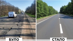 Було – стало: як змінилась після ремонту дорога між Дачним і Ківерцями (фото)