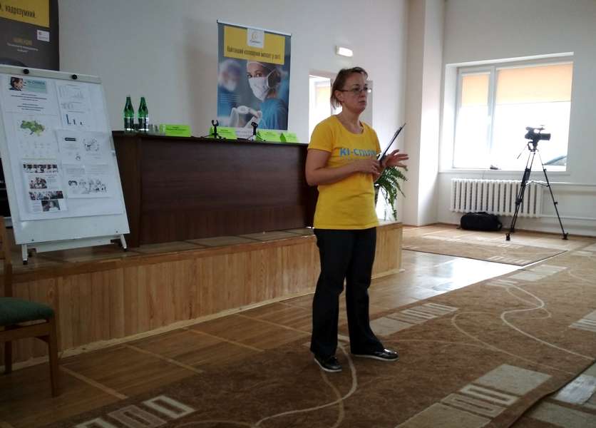 Голова Всеукраїнської спілки батьків дітей з вадами слуху Ірина Лисенко