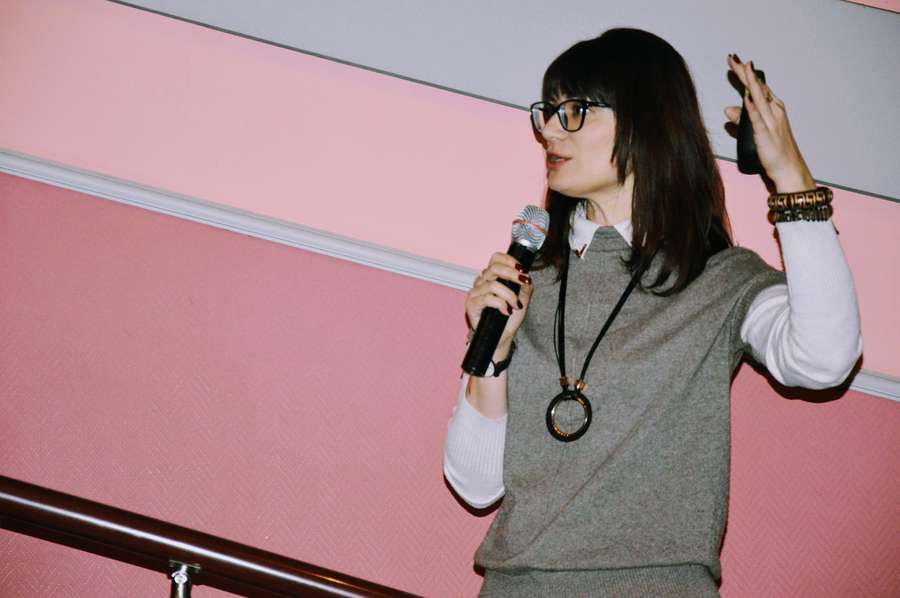 Керівник Центру «Розвиток КСВ» Марина Саприкіна, яка деякий час модерувала форум