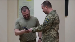 Лучанин Олександр Фацевич отримав медаль від Буданова (відео)