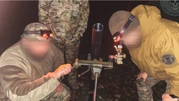 Луцькі спецпризначенці показали нічні тренування мінометників (фото)