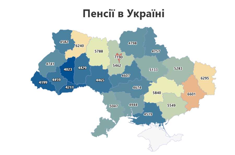За квартал в Україні суттєво зменшилася кількість пенсіонерів