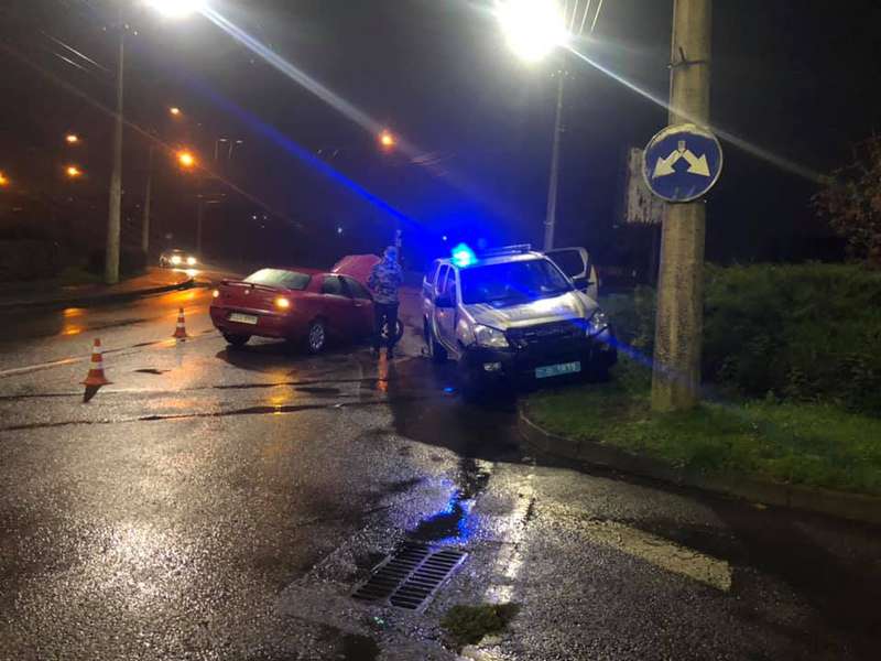 У Луцьку - аварія за участю поліцейських (фото)