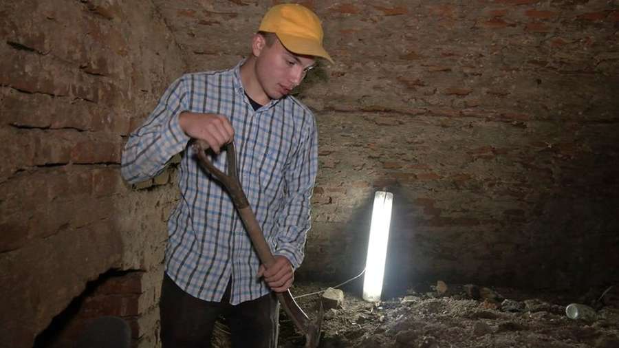 Студент-археолог Назар Цурков