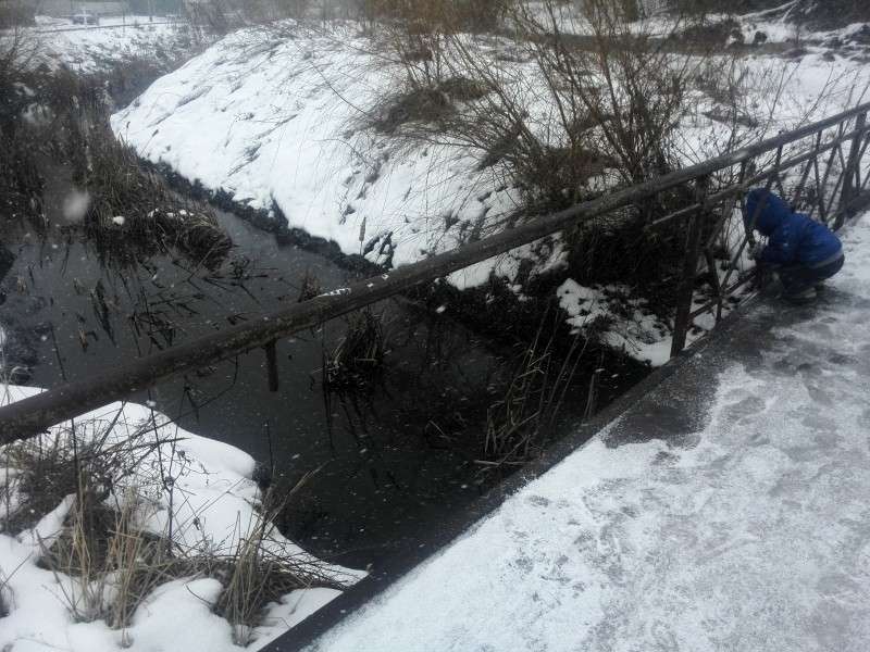 Лучани скаржаться на аварійний міст через Сапалаївку (фото)