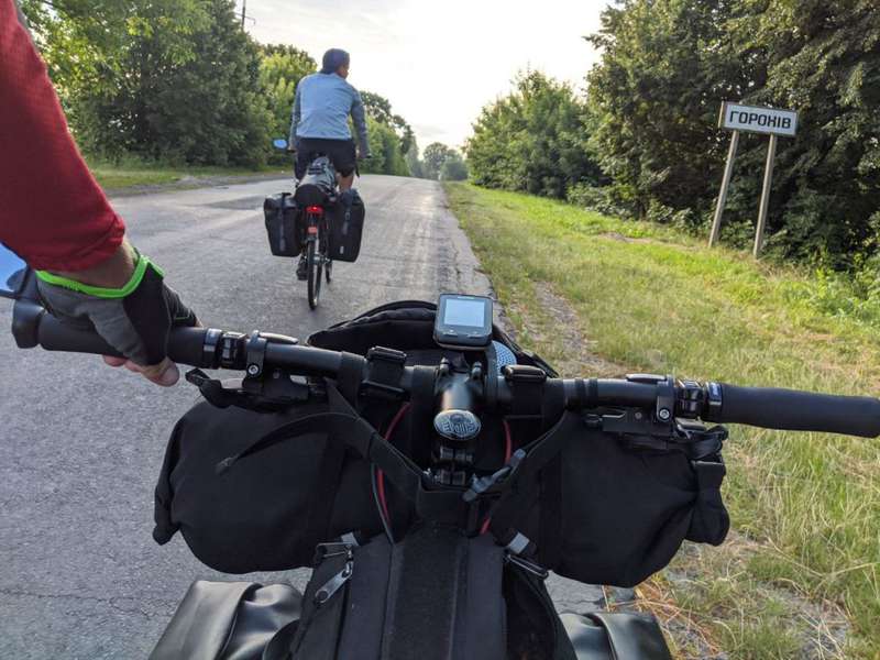 Мандрівка у Карпати: двоє волинян за 8 днів подолали тисячу кілометрів на велосипедах