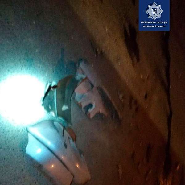 У Луцьку патрульні спинили водія, який раніше скоїв аварію і втік (фото)