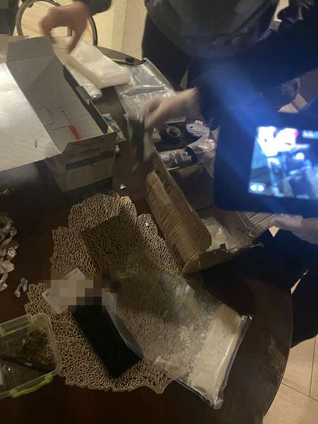 Отримав наркотики поштою: у Луцьку затримали 19-річого наркоділка з Донеччини (фото)